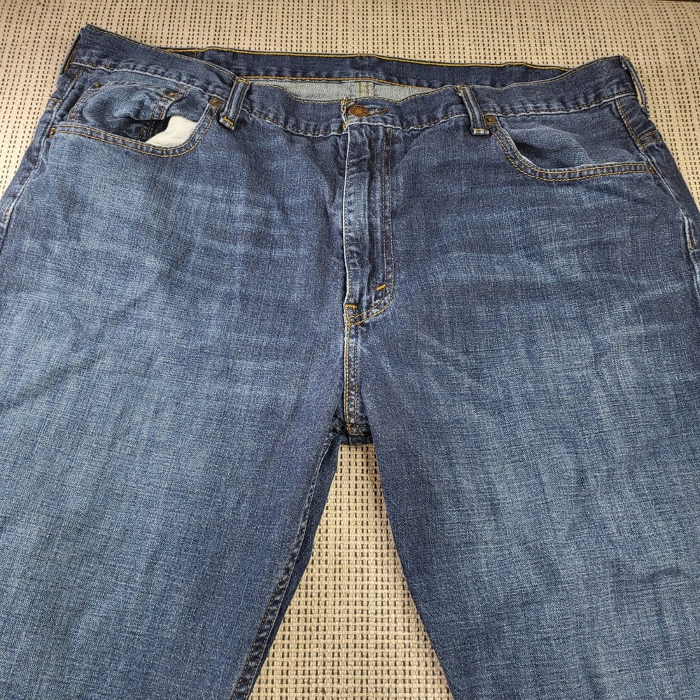 Levi's Jeans Mens 38x32 Blue 569 Loose Straight Medium Wash Denim Relaxed Fit